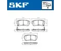 Sada brzdovch destiek SKF ‐ SK VKBP90139A