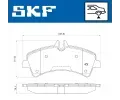 SKF Sada brzdovch destiek SK VKBP90149, VKBP 90149