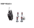 SKF Sada brzdovch destiek SK VKBP90160A, VKBP 90160 A