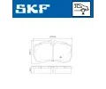 SKF Sada brzdových destiček SK VKBP90200, VKBP 90200