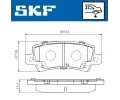 SKF Sada brzdovch destiek SK VKBP90208A, VKBP 90208 A