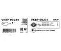 SKF Sada brzdovch destiek SK VKBP90234, VKBP 90234