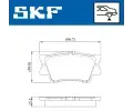 SKF Sada brzdovch destiek SK VKBP90307, VKBP 90307