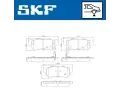 SKF Sada brzdovch destiek ‐ SK VKBP90340A