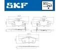 SKF Sada brzdových destiček SK VKBP90401A, VKBP 90401 A