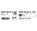SKF Sada brzdových destiček SK VKBP90439A, VKBP 90439 A