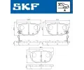 SKF Sada brzdovch destiek ‐ SK VKBP90483A