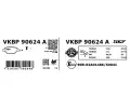 SKF Sada brzdovch destiek SK VKBP90624A, VKBP 90624 A