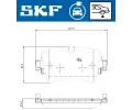 SKF Sada brzdov�ch desti�ek SKF EV Design SK VKBP95009EV, VKBP 95009 EV