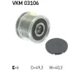 SKF P�edstihov� spojka&nbsp;&dash;&nbsp;SK VKM03106