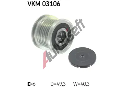 SKF P�edstihov� spojka SK VKM03106, VKM 03106