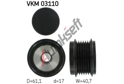 SKF Pedstihov spojka SK VKM03110, VKM 03110