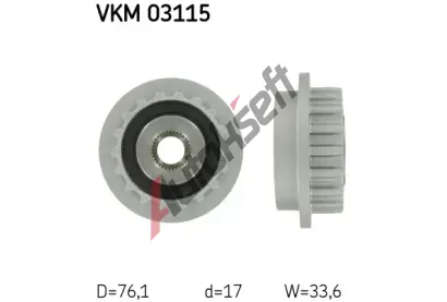 SKF Pedstihov spojka SK VKM03115, VKM 03115