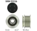 Alterntorov volnobka SKF ‐ SK VKM03116