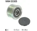 Alterntorov volnobka SKF ‐ SK VKM03305