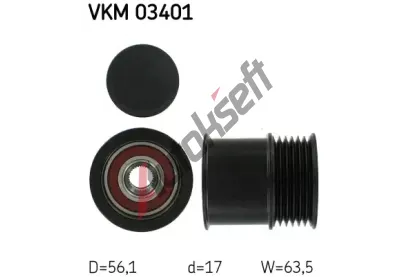 SKF Pedstihov spojka SK VKM03401, VKM 03401