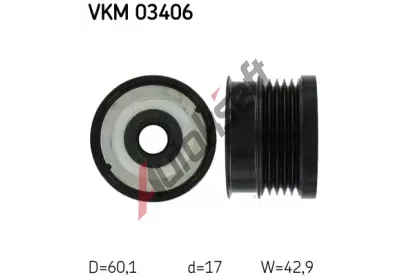 SKF Pedstihov spojka SK VKM03406, VKM 03406