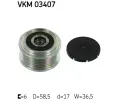 Alterntorov volnobka SKF ‐ SK VKM03407