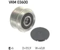 Alterntorov volnobka SKF ‐ SK VKM03600