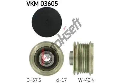 SKF Pedstihov spojka SK VKM03605, VKM 03605