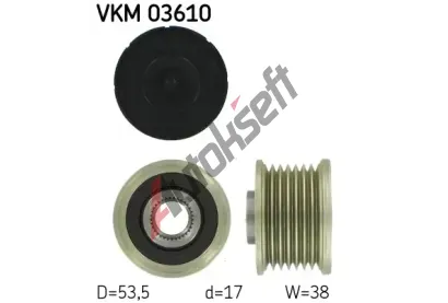 SKF Pedstihov spojka SK VKM03610, VKM 03610