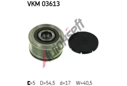 SKF Alterntorov volnobka SK VKM03613, VKM 03613