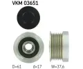 Alterntorov volnobka SKF ‐ SK VKM03651