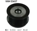 Alterntorov volnobka SKF ‐ SK VKM03657