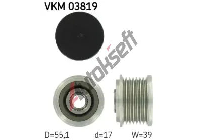 SKF Pedstihov spojka SK VKM03819, VKM 03819