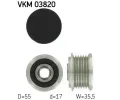 Alterntorov volnobka SKF ‐ SK VKM03820