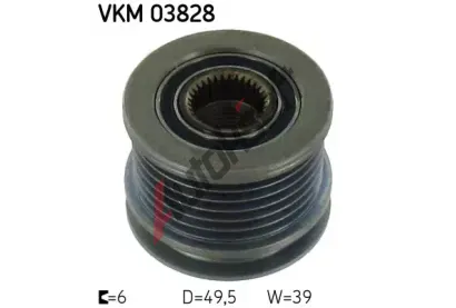 SKF Pedstihov spojka SK VKM03828, VKM 03828