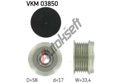 SKF Pedstihov spojka SK VKM03850, VKM 03850