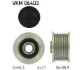 Alterntorov volnobka SKF ‐ SK VKM06403