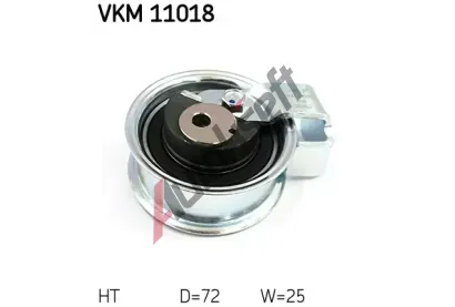 SKF Napnac kladka - ozuben emen SK VKM11018, VKM 11018