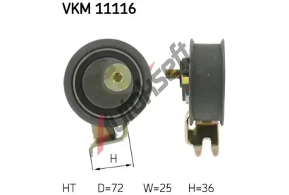 SKF Napnac kladka - ozuben emen SK VKM11116, VKM 11116