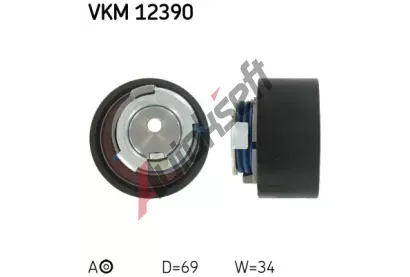 SKF Napnac kladka - ozuben emen SK VKM12390, VKM 12390