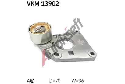 SKF Napnac kladka - ozuben emen SK VKM13902, VKM 13902