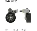 SKF Napnac kladka - ozuben emen ‐ SK VKM14220