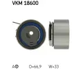SKF Napnac kladka - ozuben emen ‐ SK VKM18600