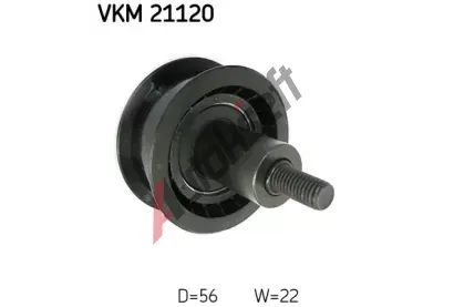 SKF Vratn/vodc kladka - ozuben emen SK VKM21120, VKM 21120