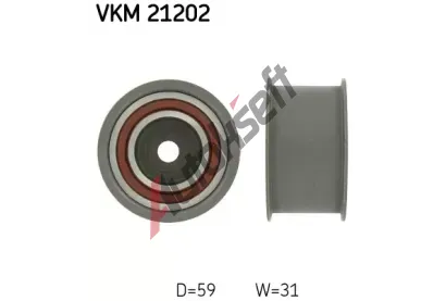 SKF Vratn/vodc kladka - ozuben emen SK VKM21202, VKM 21202