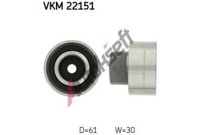 SKF Vratn/vodc kladka - ozuben emen SK VKM22151, VKM 22151