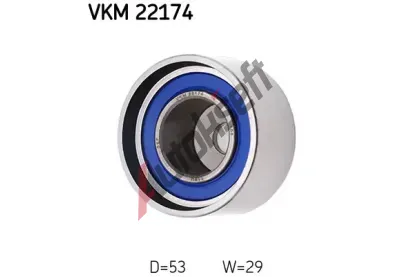 SKF Vratn/vodc kladka - ozuben emen SK VKM22174, VKM 22174