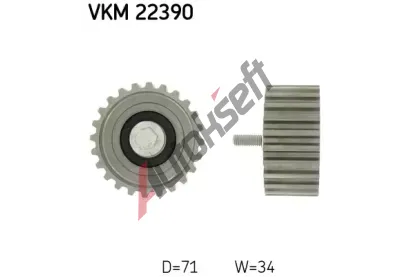 SKF Vratn/vodc kladka - ozuben emen SK VKM22390, VKM 22390