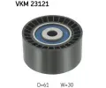 SKF Vratn/vodc kladka - ozuben emen ‐ SK VKM23121