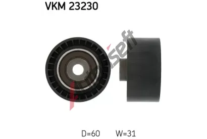 SKF Vratn/vodc kladka - ozuben emen SK VKM23230, VKM 23230