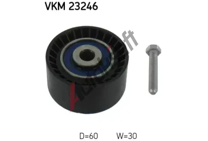 SKF Vratn/vodc kladka - ozuben emen SK VKM23246, VKM 23246