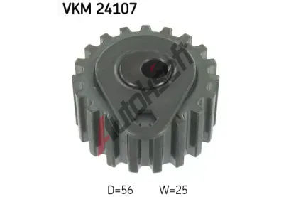 SKF Vratn/vodc kladka - ozuben emen SK VKM24107, VKM 24107