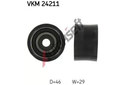 SKF Vratn/vodc kladka - ozuben emen SK VKM24211, VKM 24211