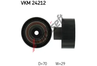SKF Vratn/vodc kladka - ozuben emen SK VKM24212, VKM 24212